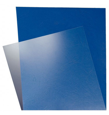 Umschlagfolien 7386-00-03 A4 PVC 0,15 mm transparent glasklar 100 Stück