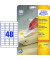 Etiketten L4736REV-10, weiß 45,7x21,2mm, rechteckig, 