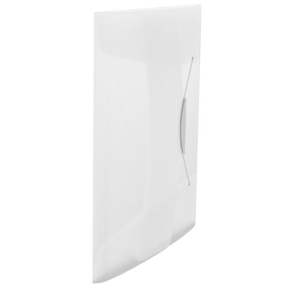 10 Stück Esselte Eckspannmappe Vivida 624044, A4 weiß Polypropylen (PP) 300g, für ca. 150 Blatt, mit 3 Einschlagklappen 4049793028668 Esselte