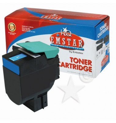 Toner L596 (kompatibel zu Lexmark C540H1CG), cyan, ca. 2000 Seiten
