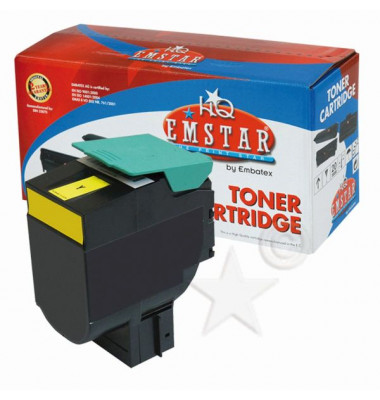 Toner L598 (kompatibel zu Lexmark C540H1YG), gelb, ca. 2000 Seiten