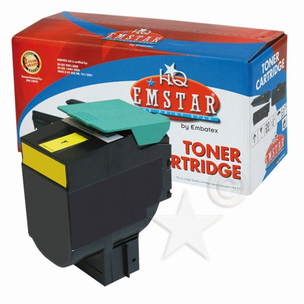 9004987071085 - Toner L598 (kompatibel zu Lexmark C540H1YG) gelb ca 2000 Seiten 9004987071085 Emstar