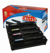 Toner H759 (kompatibel zu HP 125A), schwarz/cyan/magenta/gelb, ca. 4x 2200 Seiten