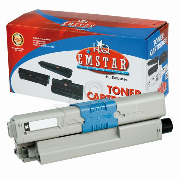 9004987078084 - Toner O618 (kompatibel zu Oki 44469804 4446803) schwarz ca 5000 Seiten 9004987078084 Emstar