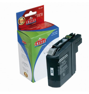 Druckerpatrone B68 (kompatibel zu brother LC-123BK), schwarz, ca. 950 Seiten
