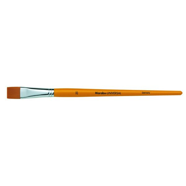 3 Stück Marabu Pinsel Universal, 01830 000 020, Größe 20, flache Spitze 4007751346162 Marabu