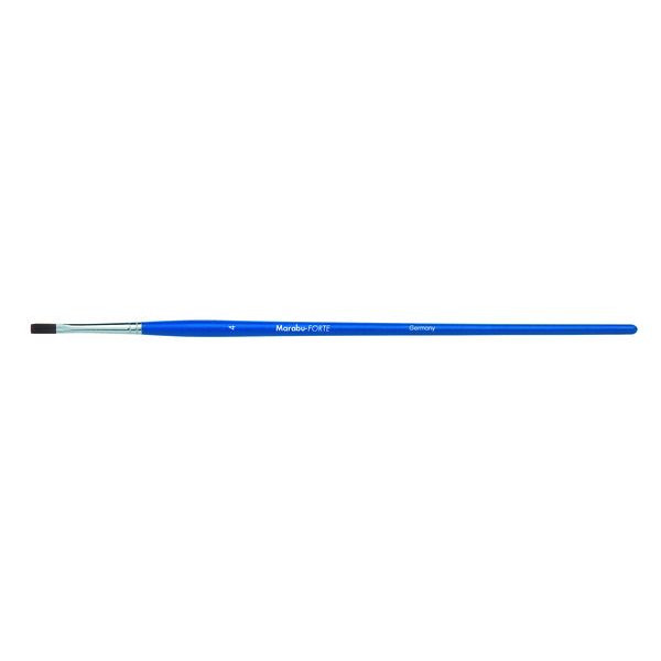 6 Stück Marabu Pinsel Forte, 01860 000 004, Größe 04, flache Spitze 4007751346421 Marabu