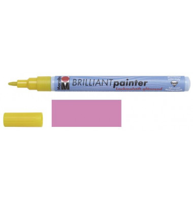 Lackmarker 01210 031 033, rosa, 1-2mm 