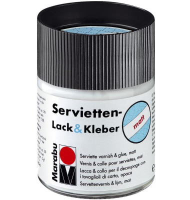 Servietten-Lack & Kleber - gl&auml;nzend 11400 075 844, 500ml, permanent