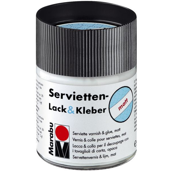 4007751093509 - Servietten-Lack & Kleber - glänzend Decoupage & Serviette 11400 075 844 farblos 500ml 4007751093509 500 Milliliter
