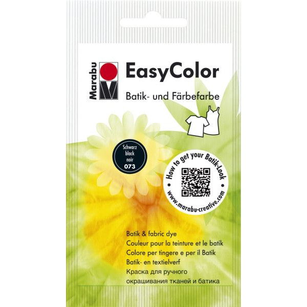 4007751011121 - Batik- und Färbefarbe Easy Color 17350 022 073 schwarz 25g 4007751011121 25 Gramm