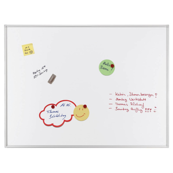 Franken Whiteboard ECO, SC4104, 200x100cm (BxH), lackiert, Aluminiumrahmen 4016946061803 Franken