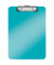 Klemmbrett WOW 3971-00-51, A4, eisblau metallic, Polystyrol, inkl Aufhängeöse