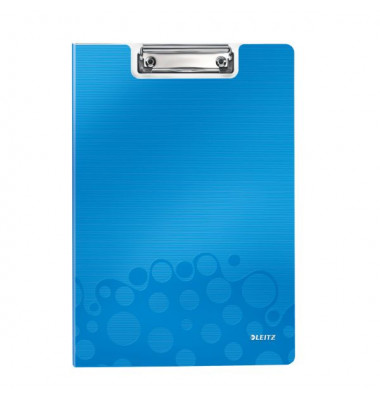 Klemmbrettmappe WOW 4199-00-36, A4, blau metallic, Polyfoam