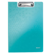 Klemmbrettmappe WOW 4199-00-51, A4, eisblau metallic, Polyfoam