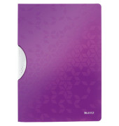 Klemmhefter WOW 4185-00-62, A4 violett, für ca. 30 Blatt, Polypropylen (PP)