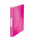 Ringbuch WOW 4258-00-23, A4 4 Ringe 25mm Ring-Ø Kunststoff pink metallic