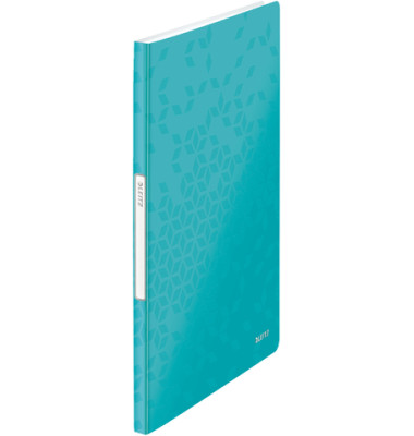Sichtbuch WOW 4631-00-51, eisblau metallic, A4, mit 20 Hüllen, Polypropylen (PP)