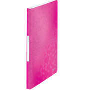 Sichtbuch WOW 4632-00-23, pink metallic, A4, mit 40 Hüllen, Polypropylen