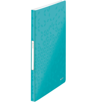 Sichtbuch WOW 4632-00-51, eisblau metallic, A4, mit 40 Hüllen, Polypropylen