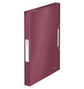 Heftbox Style 3956-00-28, A4 rot, 3cm F&uuml;llh&ouml;he, Polypropylen (PP) 800g