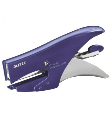 Heftzange Style 5564-00-69, titanblau, 15 Blatt