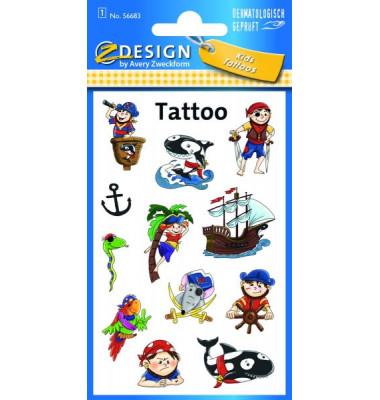 56683 Tattoo Piraten