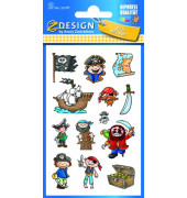 53197 Kidssticker Schmucketikett Piraten