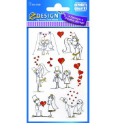 55181 Sticker Brautpaar