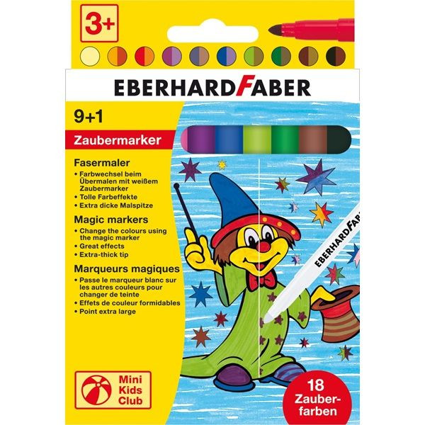 4087205510103 - 551010 Zauber Faserschreiberetui sort 4087205510103 551010 10 Stück