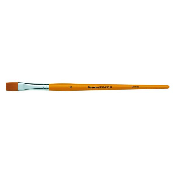 6 Stück Marabu Pinsel Universal, 01830 000 016, Größe 16, flache Spitze 4007751346148 Marabu