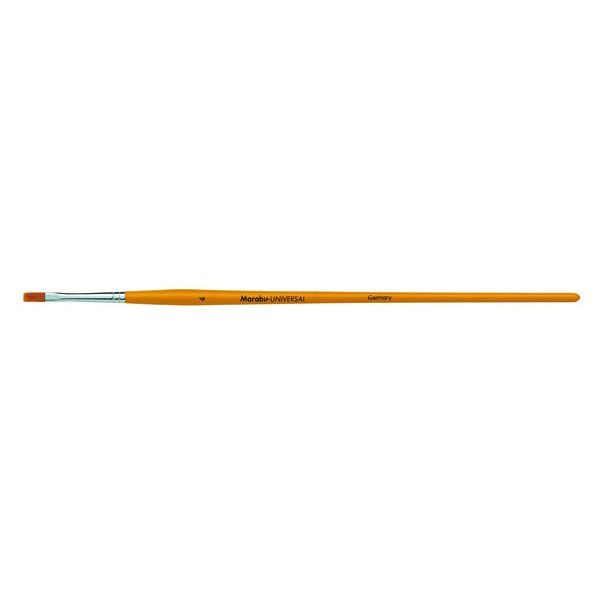12 Stück Marabu Pinsel Universal, 01830 000 004, Größe 04, flache Spitze 4007751346025 Marabu