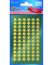 52805  gold Weihn.Schmucketikett Sterne