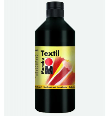 Stoffmalfarbe Textil 17160 075 073, schwarz, 500ml Stoffmalfarbe Textil 17160 075 073, schwarz, 500ml