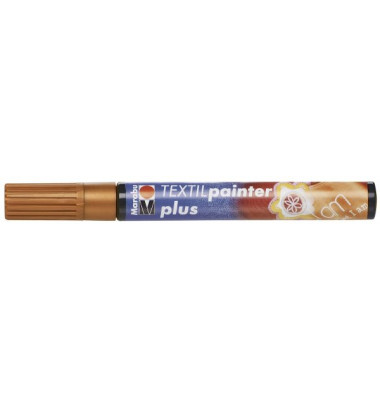 Stoffmalstift plus 01180 003 787, kupfer, 3 mm