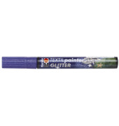 Stoffmalstift Glitter 01190 003 555, blau, 3 mm