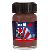 Stoffmalfarbe Textil Plus 17150 039 046, mittelbraun, 15ml