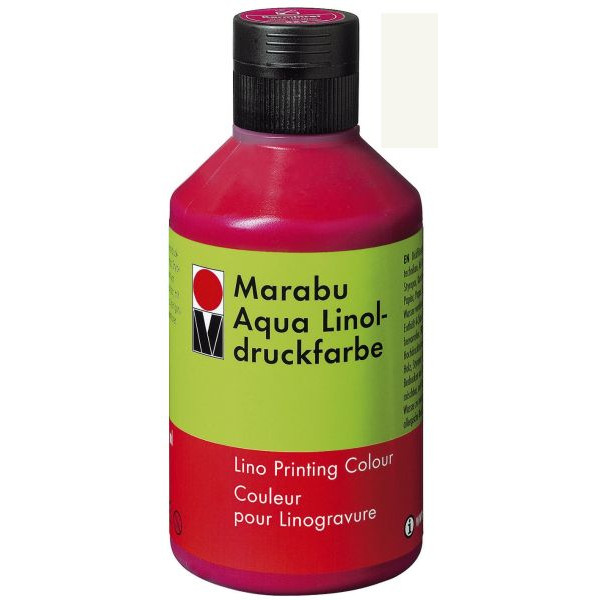 4007751372567 - Linoldruckfarbe Aqua Linol 15100 013 070 weiß 250ml 4007751372567 250 Milliliter