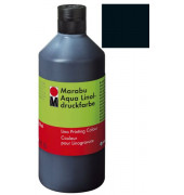 Linoldruckfarbe Aqua Linol 15100 075 073, schwarz, 500ml