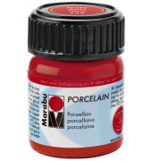 Porzellanmalfarbe Porcelain 11050 039 125, kirsche, 15ml