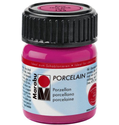 Porzellanmalfarbe Porcelain 11050 039 133, rosa, 15ml