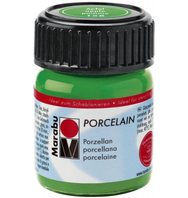 Porzellanmalfarbe Porcelain 11050 039 158, apfel, 15ml