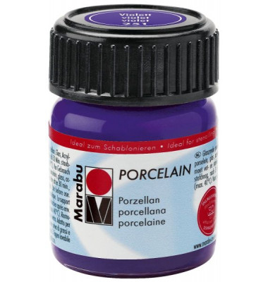 Porzellanmalfarbe Porcelain 11050 039 251, violett, 15ml
