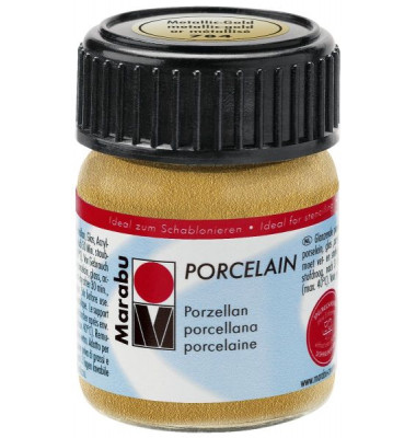 Porzellanmalfarbe Porcelain 11050 039 784, gold, 15ml