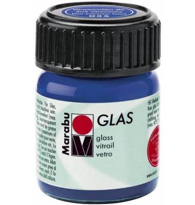 Glasfarbe Glas 13060 039 055, ultramarinblau, 15ml Glasfarbe Glas 13060 039 055, ultramarinblau, 15ml