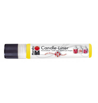 Kerzenmalstift Candle Liner 18050 009 019, gelb, 25ml