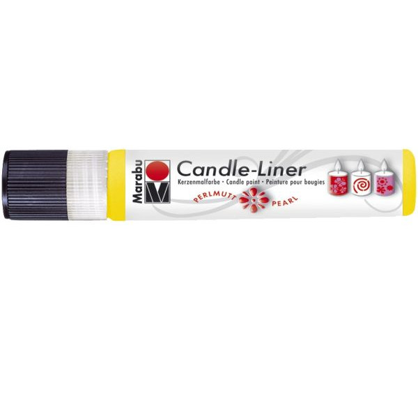 6 Stück Marabu Kerzenmalstift Candle Liner 18050 009 031, kirschrot, 25ml 4007751517043 Marabu