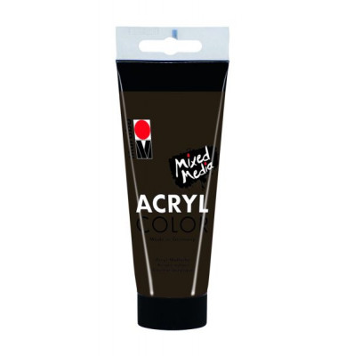 Acrylfarbe Color 12010 050 045, dunkelbraun, 100ml