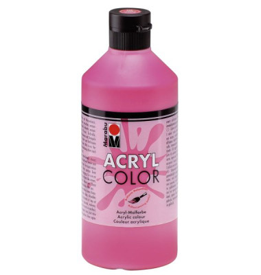 Acrylfarbe Color 12010 075 006, zinnoberrot, 500ml Acrylfarbe Color 12010 075 006, zinnoberrot, 500ml