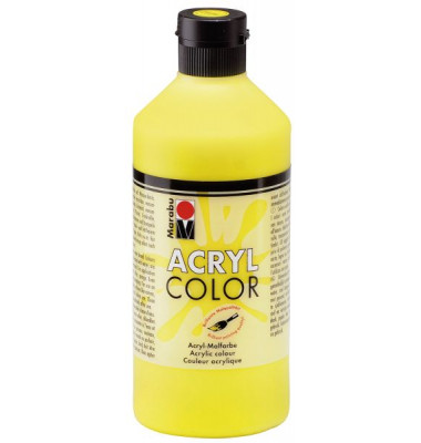 Acrylfarbe Color 12010 075 019, gelb, 500ml